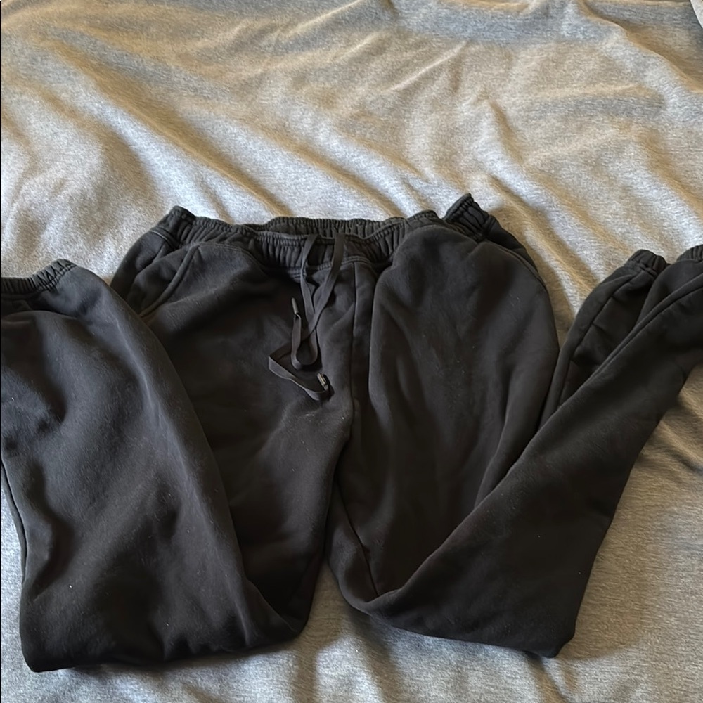 Black Jogger Sweatpants
